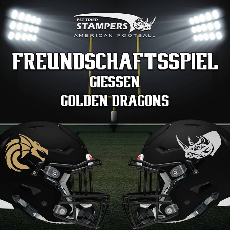 Freundschaftsspiel gegen Giessen Golden Dragons !
