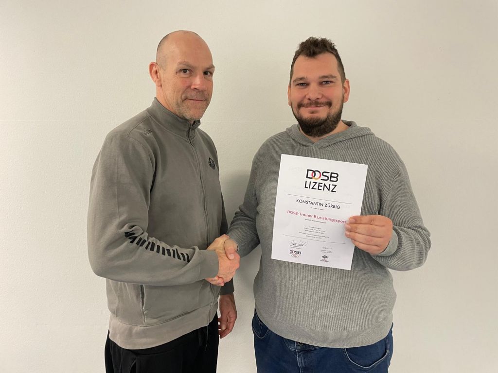 B-Lizenz für Coach Zürbig