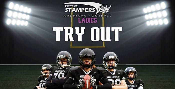 WE WANT YOU! Try-out der Ladies