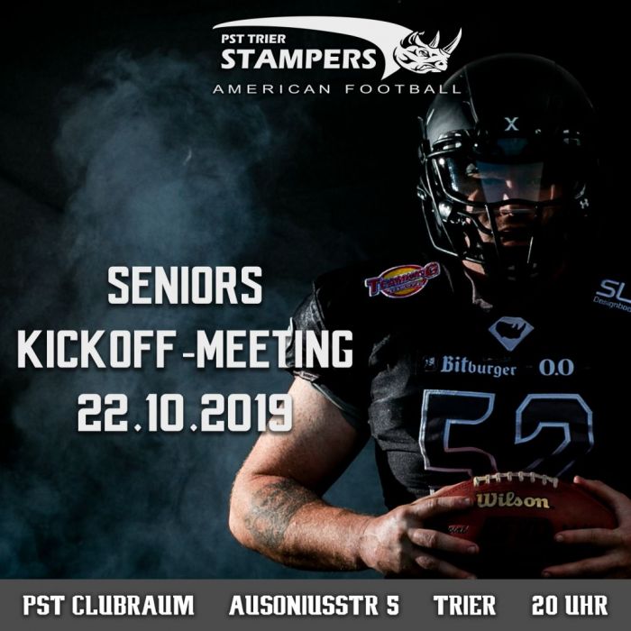 Kick-off Meeting PST Trier Stampers Seniors
