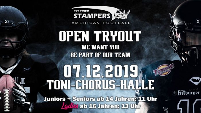 Tryout bei den PST Trier Stampers