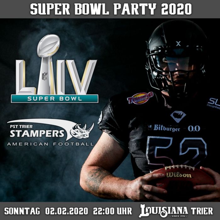 Super Bowl Party der Trier Stampers 2020