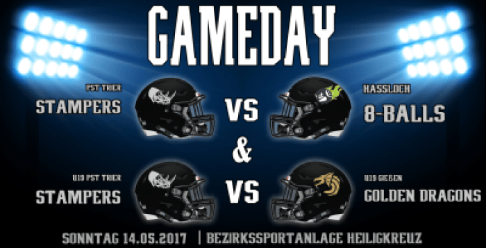 Football in Trier am Muttertag!