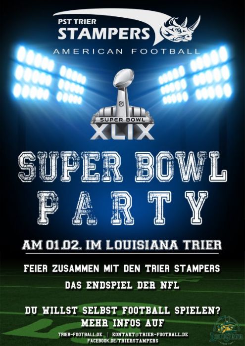 Super Bowl Party 2015